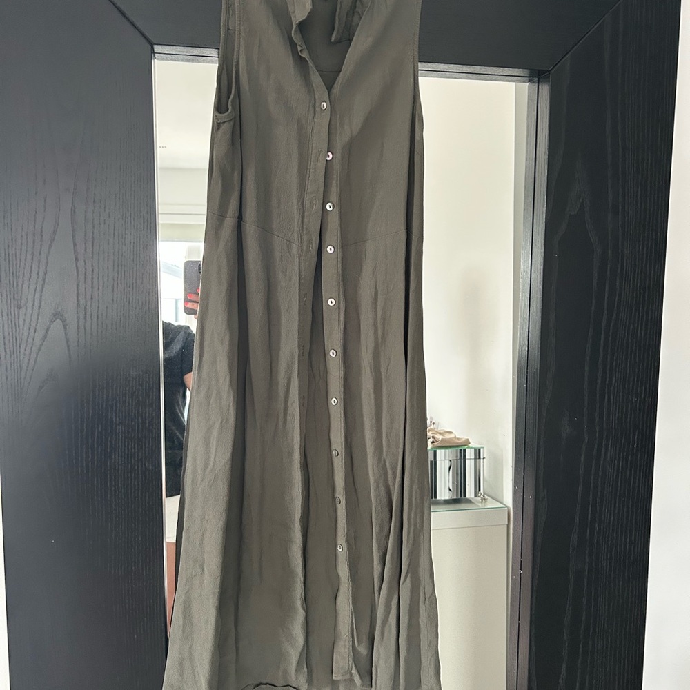 Forever 21 Olive Green Dress